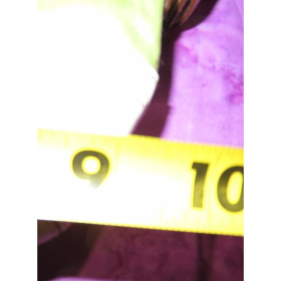 Coach 2005 Vintage Soho White Leather & Green Sateen Shoulder Bag - Picture 10 of 10